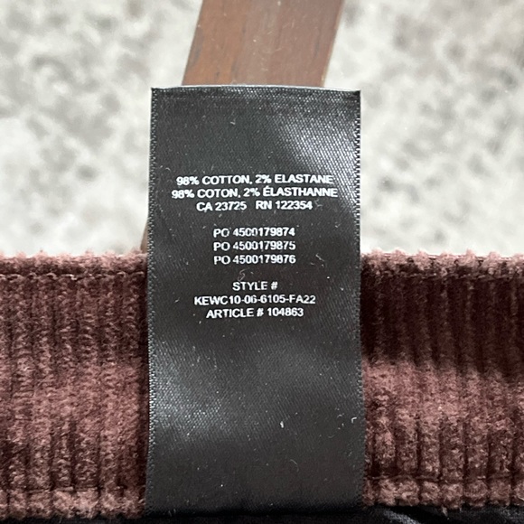 Aritzia Denim Forum The Arlo Brown New High Rise Ankle Length Jeans Sz 27 - Picture 15 of 15